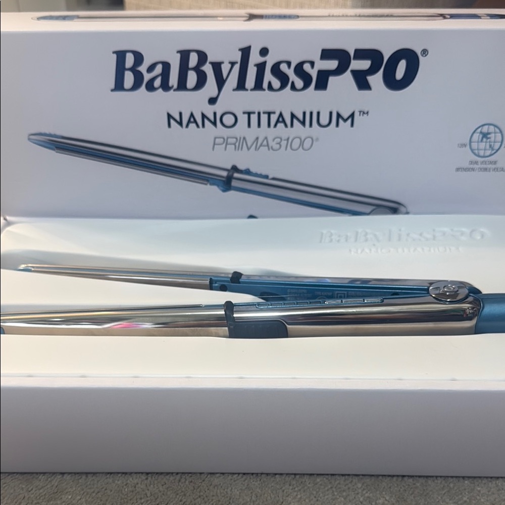 BaBylissPRO Nano Titanium Hair Straightener 1 inch